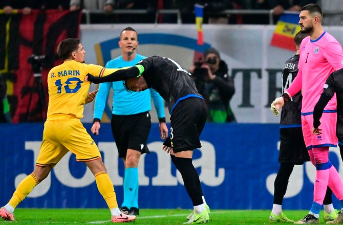 UEFA Nations League C -Stor uenighed i Rumænien - danske dommere midt i virvar