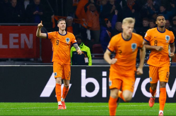 UEFA Nations League A -Weghorst efter stor kritik: Tænkte ikke over det 