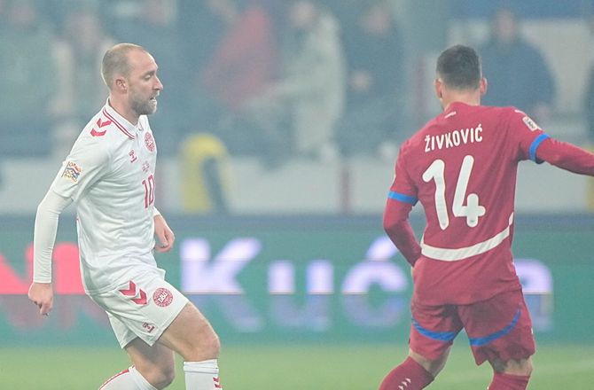 UEFA Nations League A -Eriksen: I perioder kom vi på hælene