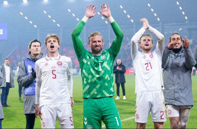 UEFA Nations League A -Danmark kan møde giganter i Nations League-kvartfinale