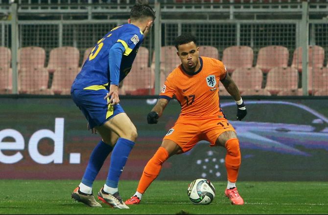 UEFA Nations League A -Tilbage efter seks år: Jeg er en anden Justin Kluivert