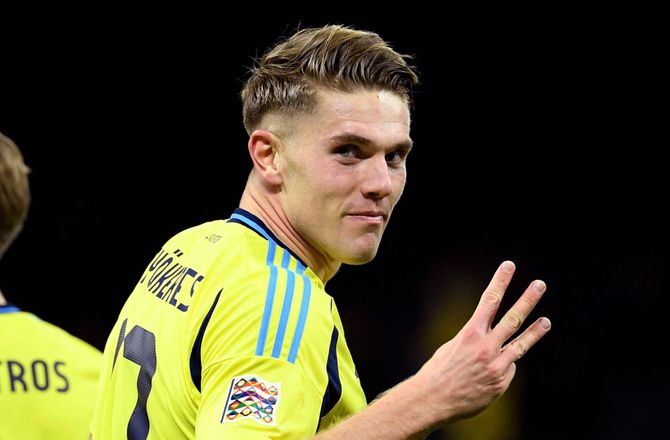 UEFA Nations League C -Gyökeres suser forbi Haaland: Det er uset