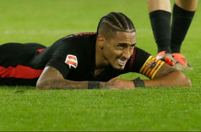La Liga -Stort kollaps: Rødt kort kostede dyrt for Barca