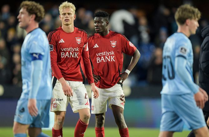 3F Superliga -Målene mangler: Yeboah spillede en god kamp