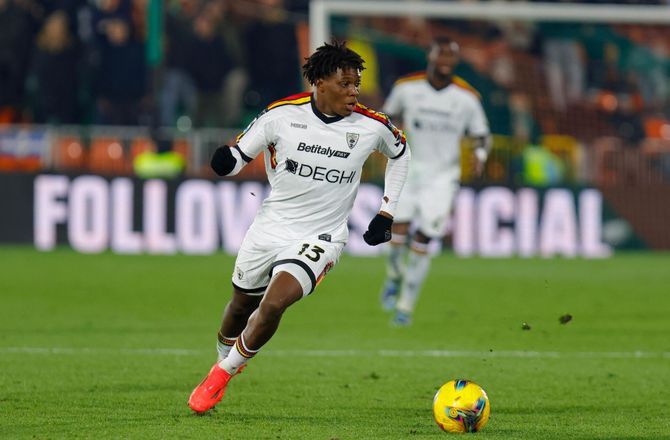 Serie A -Lecce-chef vil holde på Dorgu: Han har mange beundrere