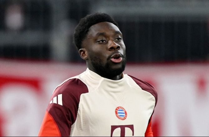 Champions League -Alphonso Davies kan få comeback 