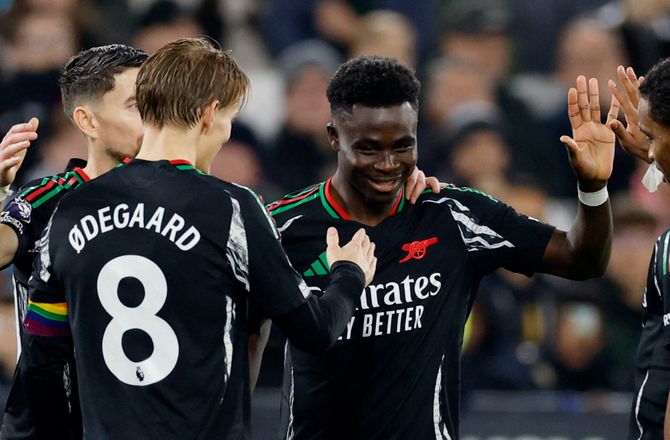 Premier League -Arsenal tangerede rekord i ny målfest