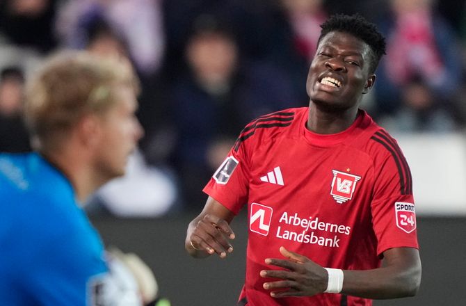 3F Superliga -Yeboah skal ovenpå: Sæsonen er snart slut