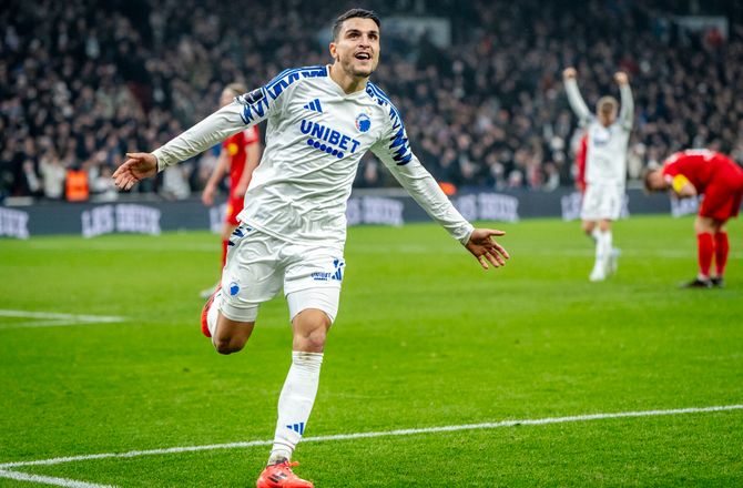 3F Superliga -Store FCK-navne sidder over mod Sparta Prag