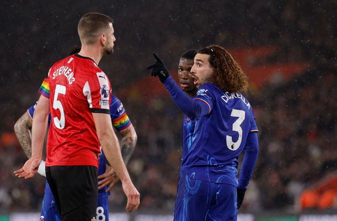 Premier League -Saints-chef efter bizar udvisning: Et øjebliks vanvid 