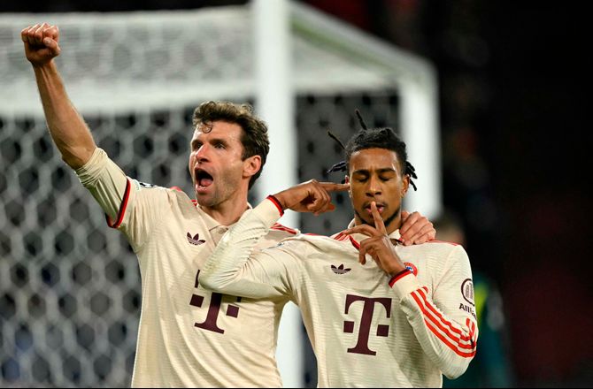 Champions League -Olise med drømmemål for Bayern: Som i Mario Kart