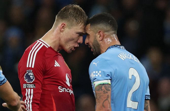 Premier League -Højlund stikker til Walker: The Oscar goes to...