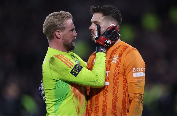Premiership -Jack Butland misser Old Firm