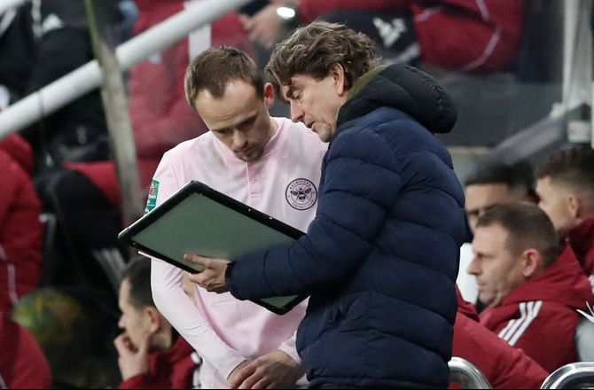 Premier League -Damsgaard havde ikke set Frank-exit komme