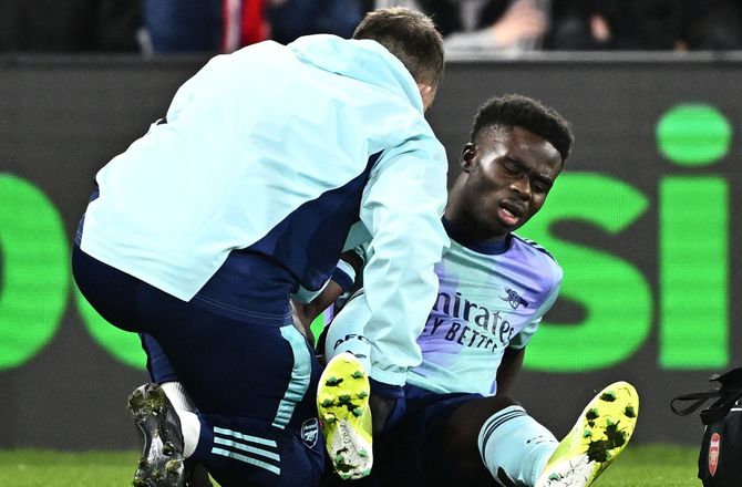 Premier League -Arteta bekræfter: Saka ude i mange uger