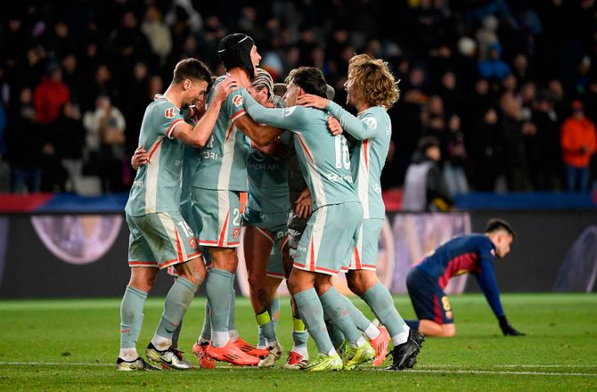 La Liga -Atletico stjal sejren til sidst i Barca-brag