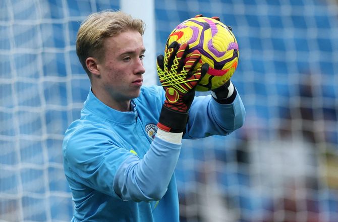 Premier League -City udlejer ung keeper
