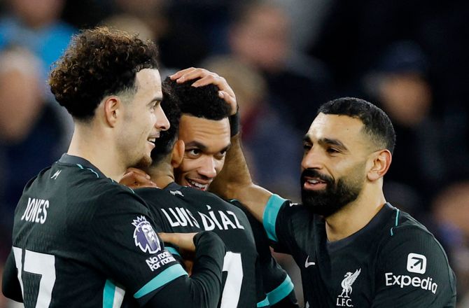 Premier League -Vilde Liverpool skilte West Ham ad