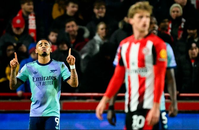Premier League -Arsenal ordnede Brentford trods Damsgaard-assist 