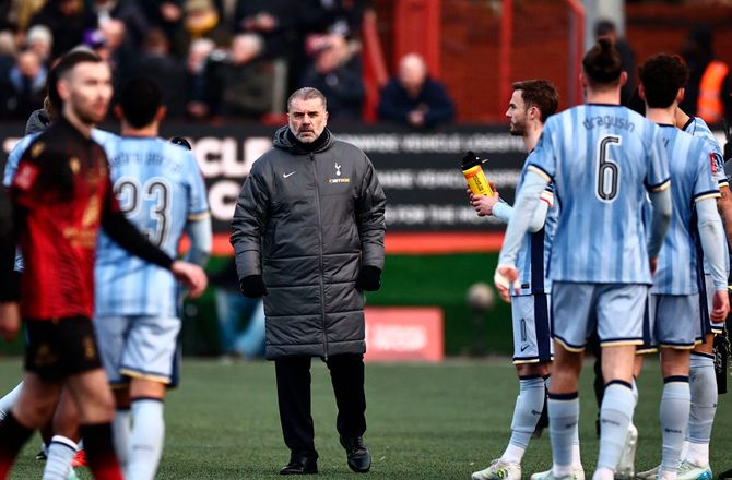 FA Cup -Tottenham flirtede med katastrofen mod miniput