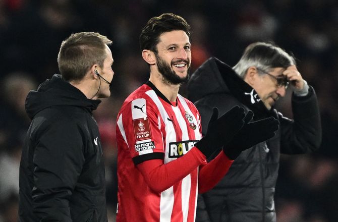 Premier League -Adam Lallana stopper karrieren
