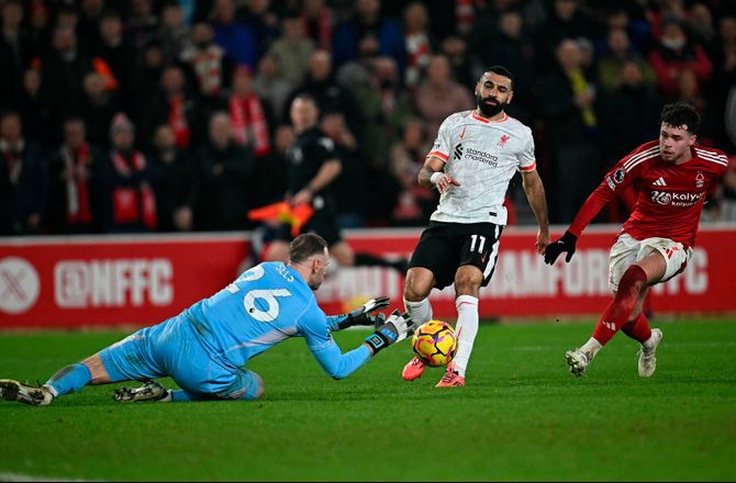 Premier League -Liverpool snublede igen mod Forest