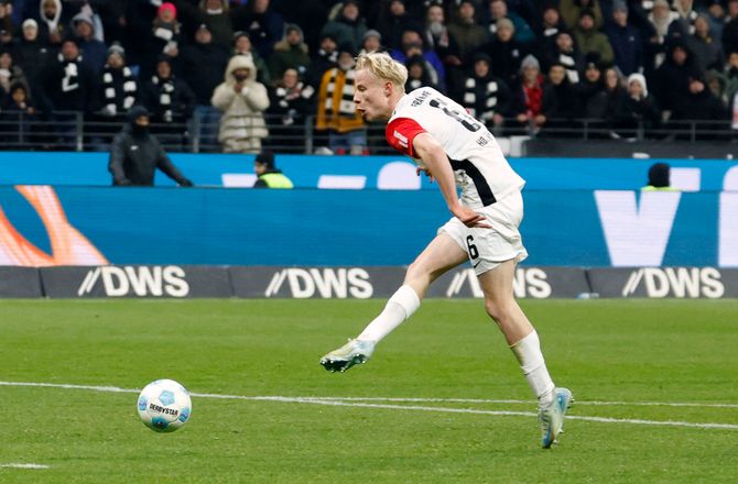 Bundesliga -Højlund scorede i triumf over Dortmund