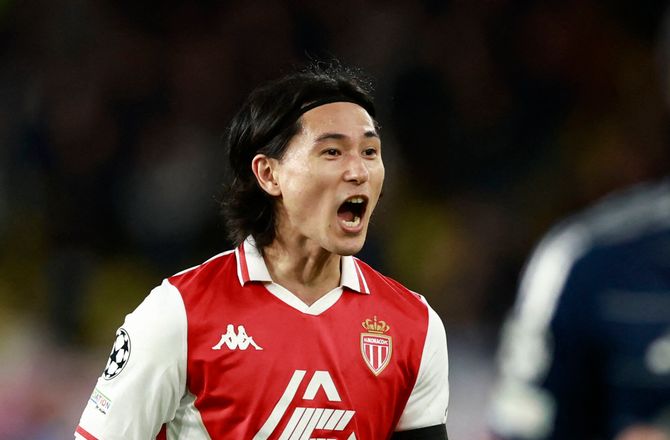 Ligue 1 -Minamino scorer ny kontrakt i Monaco