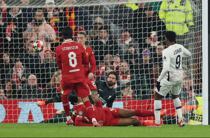 Champions League -Se timands Lille udligne mod Liverpool