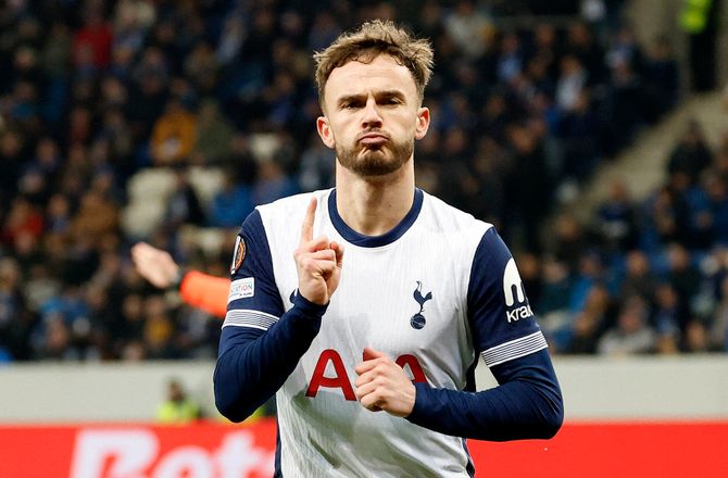Premier League -Spurs-profiler tilbage i træning
