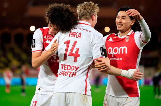 Ligue 1 -Biereth bombede i vigtig Monaco-sejr