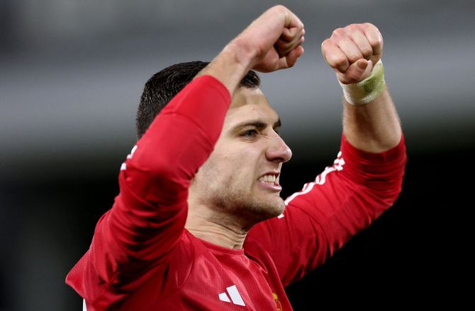 Premier League -United-boost: Dalot tilbage i træning