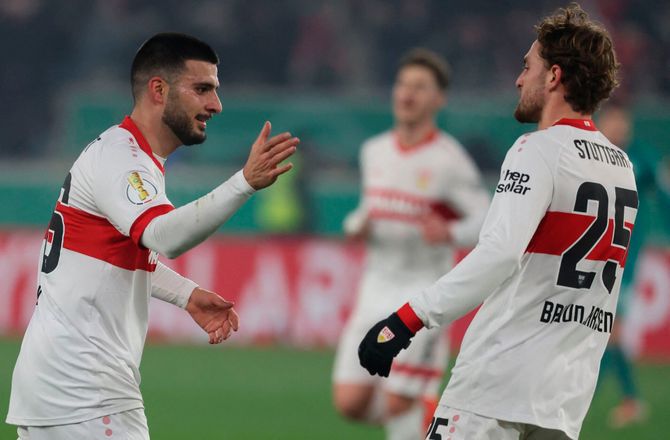 DFB Pokal -Farvel til Thorup: Bruun Larsen og Stuttgart er i semifinalen
