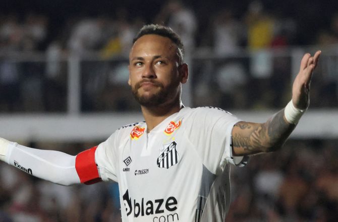 Copa do Brasil -Neymar gjorde comeback i pokalexit