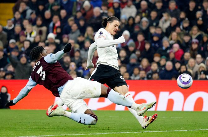 Premier League -Slot kritiserer Darwin Nunez: To gange er lidt for meget