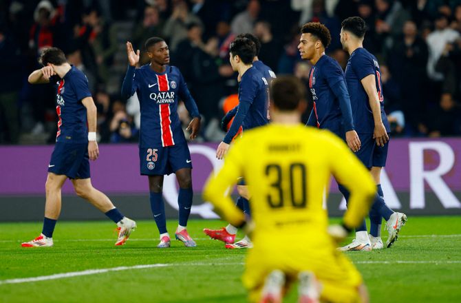 Champions League -Tocifret afklapsning: PSG afmonterer Brest og avancerer