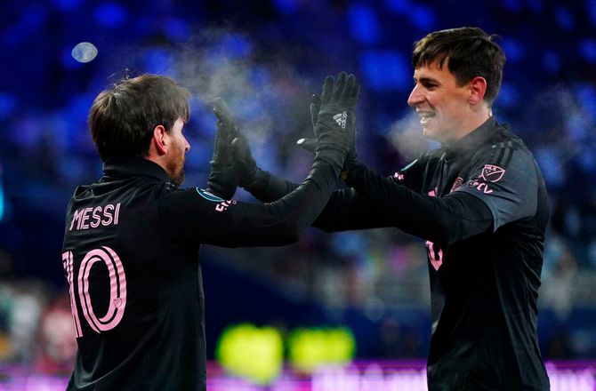 Champions Cup -Lionel Messi blev helten i -14 grader