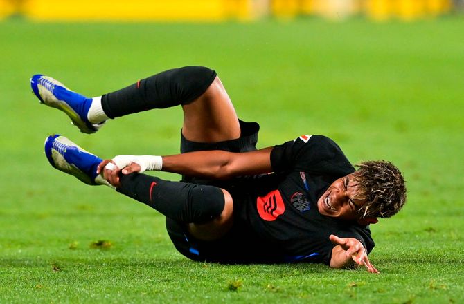 Copa del Rey -Lamine Yamal er på vippen til Atletico-brag