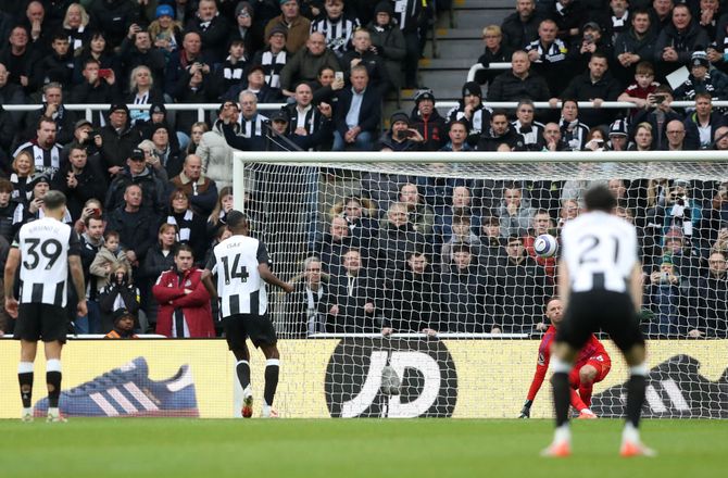 Premier League -Skørt Isak-straffe: Målet talte