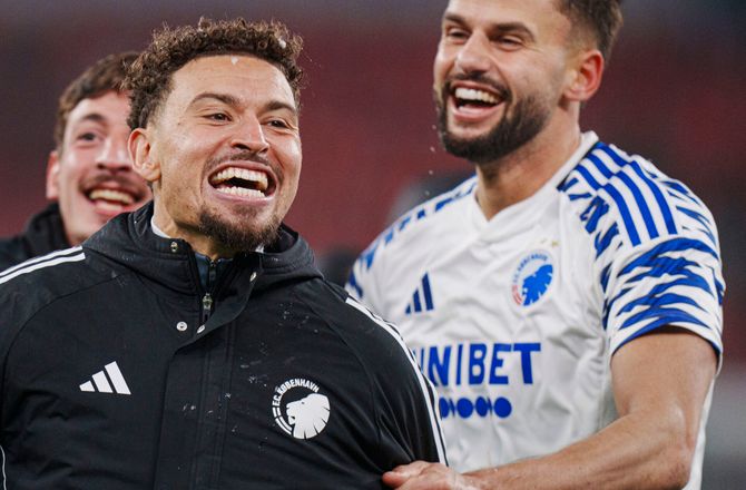 3F Superliga -FCK-duo så Brøndby-nederlag: Ville ikke håbe for meget
