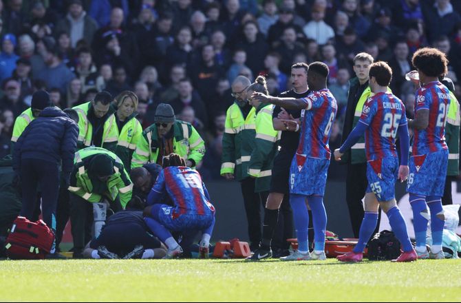 FA Cup -Palace-chef tordner efter skrækskade: Aldrig set noget lignende