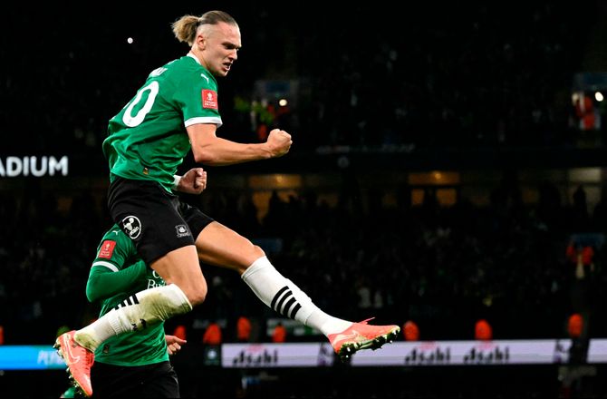 FA Cup -Fattet Plymouth-målscorer: City er det bedste hold i verden 