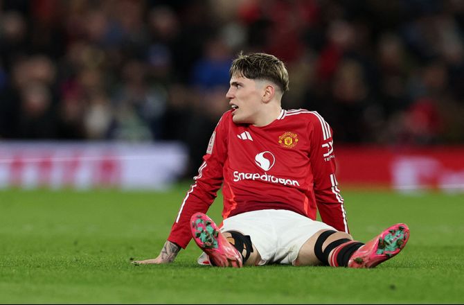 FA Cup -Garnacho efter FA Cup-exit: Undskyld, United-fans 