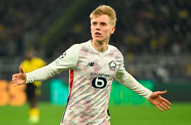 Ligue 1 -7-1: Haraldsson på tavlen i Lille-storsejr