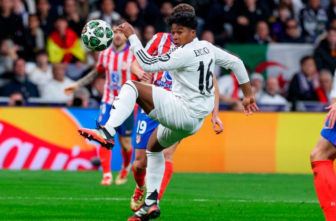 Champions League -Ancelotti ombestemte sig: Endrick så ikke glad ud 