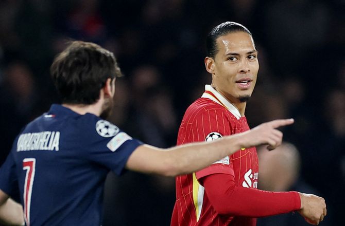Champions League -Medie: Van Dijk sagde undskyld til PSG-bosser