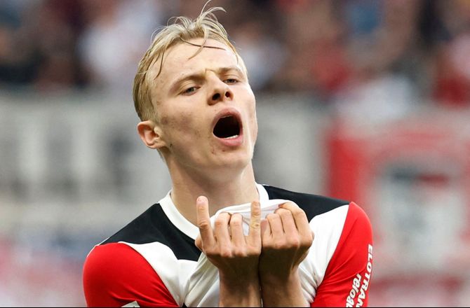 Champions League -Oscar Højlund misser møde med storebror 