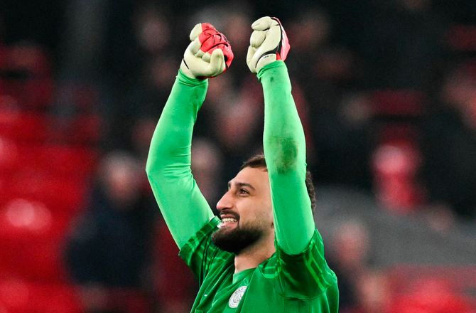 Premier League -Stolt Donnarumma: City er verdens bedste