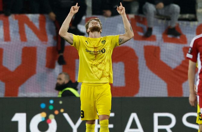 Norge Eliteserien -Bodø/Glimt forlænger med topscorer Kasper Høgh