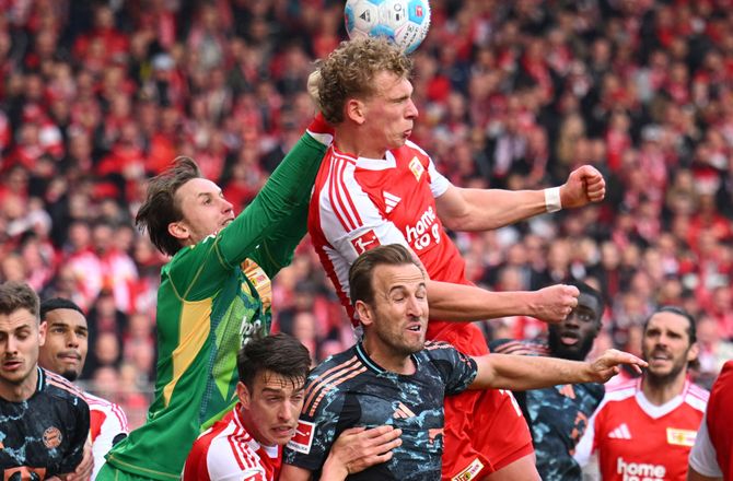 Bundesliga -Rønnow og Union Berlin snød Bayern München